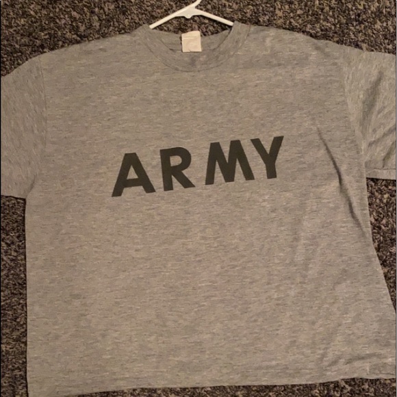 grey army shirt - Picture 1 of 2
